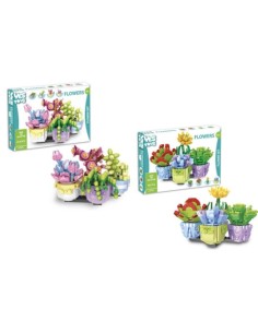 YT FLOWERS FIORI CON VASETTI 2MODELLI 52223