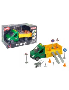 CAMION LAVORI STRADALI LUCI E SUONI 52502