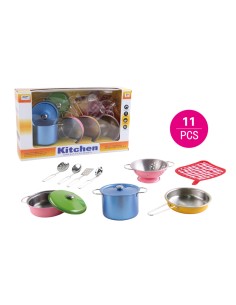 PENTOLE ACCIAIO COLOR 11PZ 52810