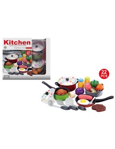 PENTOLE ACCIAIO FANTASIA CON CIBI 22PZ 52811