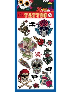TATTOOS SKELETON  TA0025