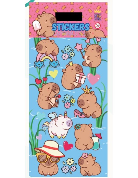 STICKERS CAPYBARA STYLE ST0147