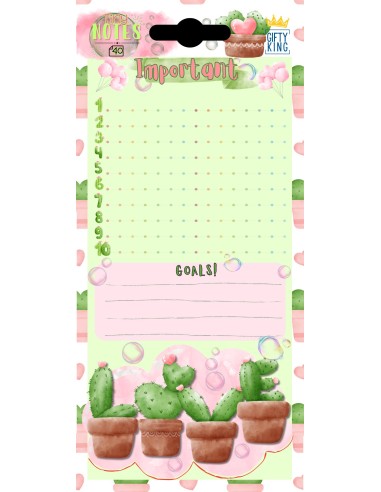 TINY NOTES CACTUS - 40 SHEETS GKTN05
