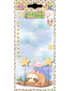 TINY NOTES SWEET SLOTH - 40 SHEETS GKTN10
