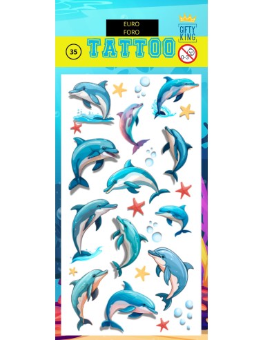 TATTOOS DOLPHIN  TA0068