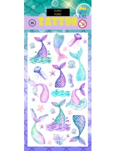 TATTOOS MERMAID TAIL  TA0069