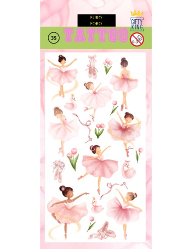 TATTOOS BALLERINA  TA0079