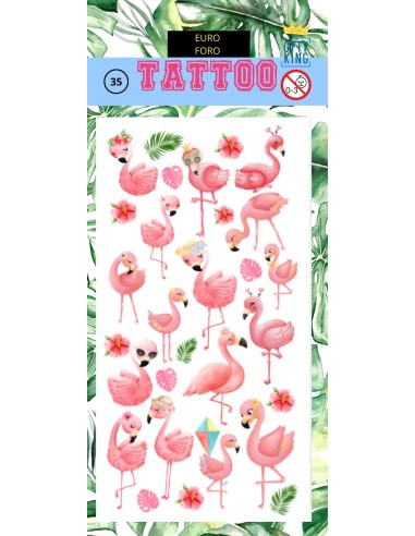 TATTOOS FLAMINGO TA0087