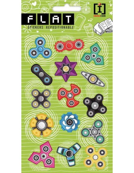 STICKERS FLAT SPINNER ROL03
