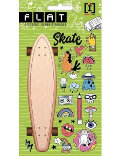 STICKERS FLAT SKATE ROL04