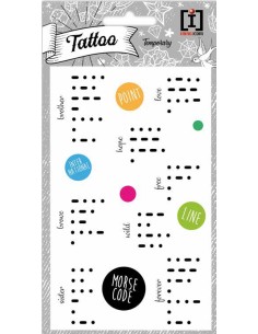 TATTOO CODICE MORSE SEC42