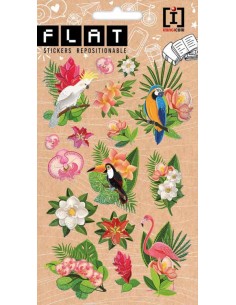 STICKER FLAT FIORI TROP01