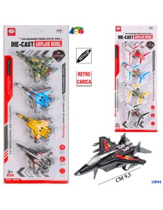 SET 4  AEREI  CIVILI/ MILITARI  METALLO,  ASS 10944