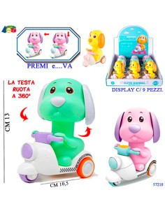 CAGNOLINO SU SCOOTER PREMI E VA, ASS. 57210