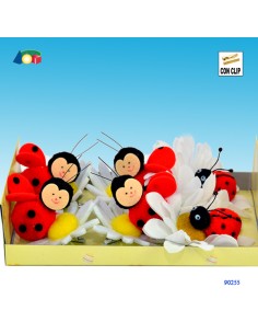 COCCINELLE CON FIORE CONF. 6 PZ 90255