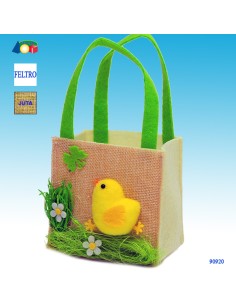 BORSETTA IUTA CON PULCINO 90920