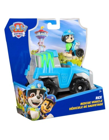 PAW PATROL VEICOLO BASE REX SPRING...