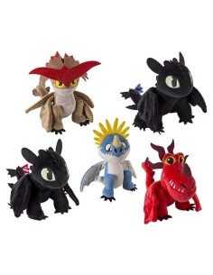 DRAGONS DRAGHI PELUCHE ASS.TO  6072910