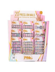 PINK IT PRESS ON NAILS 40064