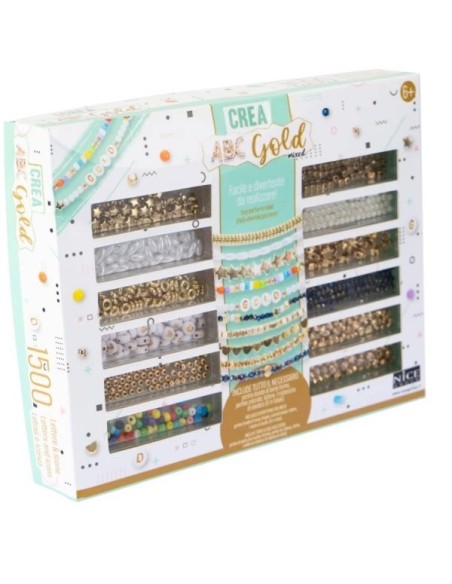 PERLINE ABC GOLD MIXED 87048