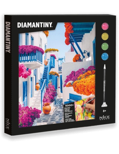 DIAMANTINY QUADRO BALCONE BLU 96568