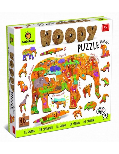 WOODY PUZZLE SAVANA 21276