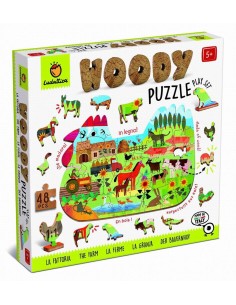 WOODY PUZZLE FATTORIA 22167