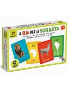 CARTE MONTESSORI - ANIMALI MONDO 22488