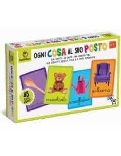 CARTE MONTESSORI - OGNI COSA/POSTO 22495
