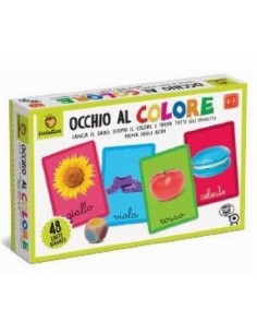 CARTE MONTESSORI - OCCHIO AL COLORE 22518