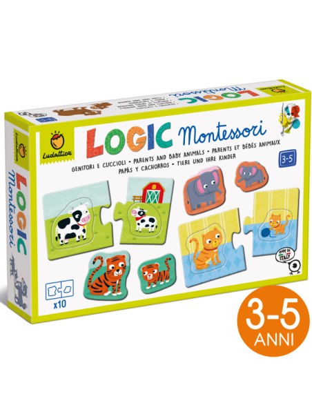 LOGIC MONTESSORI - GENIT/CUCCIOLI 22525