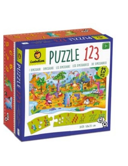 PUZZLE 123 - I DINOSAURI 23874