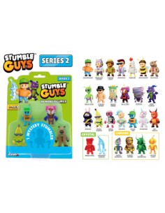 STUMBLE GUYS 3D BLISTER 5 PERSONAGGI 2SERIE 178138