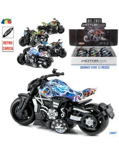 MOTO CUSTOM AEROGRAFATA MET.  ASS.- DBX 10697