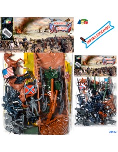 BUSTA SOLDATI NORDISTI SUDISTI, ASS 28522