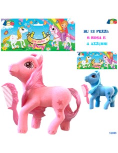 BUSTA PONY FLOCCATO IL MIO DOLCE PONY ASS, 51043