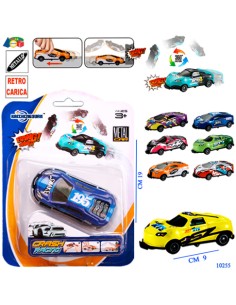 SET AUTO METALLO R/C,GIRO MORTE,C/URTO ASS. 10255