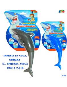 SET SQUALO ESPLOSIVO SPRUZZAACQUA, ASS. 81808