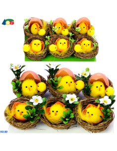 NIDI CON PULCINI C/CHIOCCIA ASS CONF. DA 6 ASS. 90189