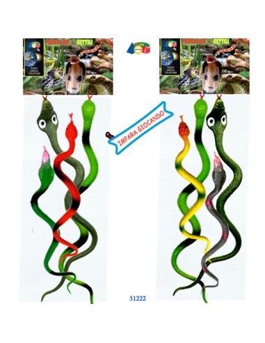 BUSTA COBRA E PITONI  PERICOLOSI RETTILI ASS....