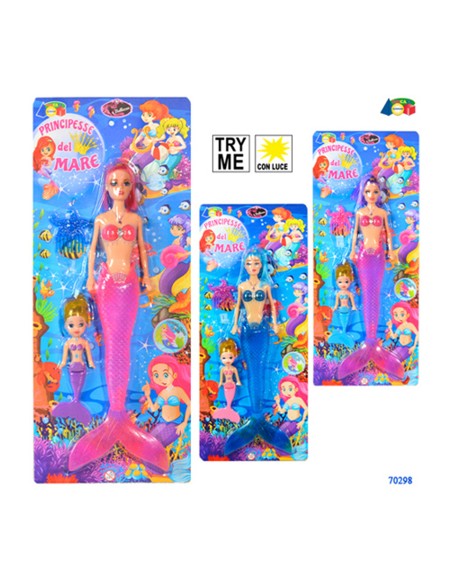 SET 2 SIRENE (1 C/LUCE +1 PICCOLA) , ASS- TRY ME 70298