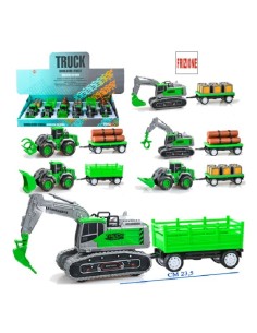 TRATTORE CINGOLO FRIZ C/BRACCIO+ RIMORCHIO 10591