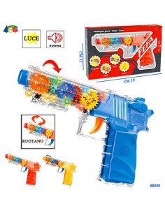 PISTOLA CON LUCI E SUONI 68909