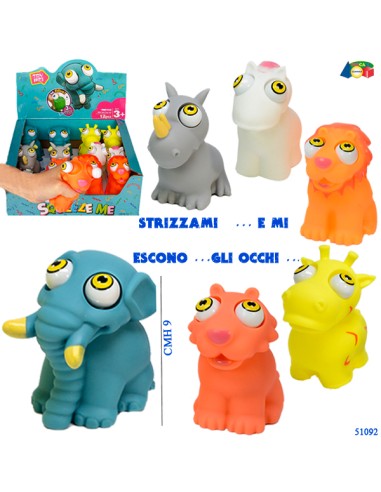 ANIMALETTO STRIZZAMI C/OCCHI MOBILI...