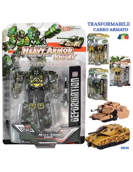 SET TRASFORMABILE CARROARMATO ASS. 68046