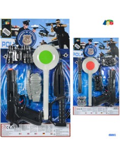 SET POLIZIA AGENTI IN AZIONE  C/PALETTA, ASS. 68661