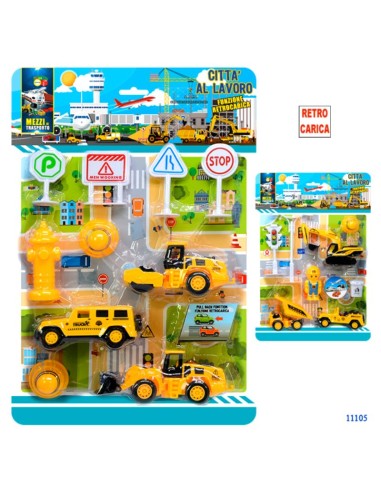 SET MEZZI CANTIERI CITTA'  AL LAVORO...