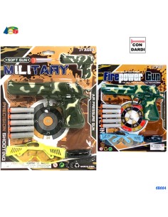 SET PISTOLA MILITARE SPARA DARDI  ASS 68664