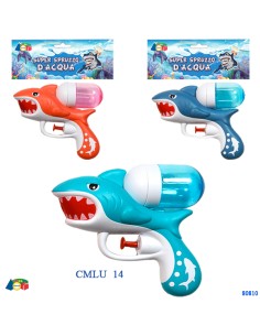 PISTOLA SQUALO SUPER SPRUZZO D'ACQUA,  ASS 80810