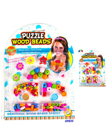 PERLINE LEGNO COLORATE 69830